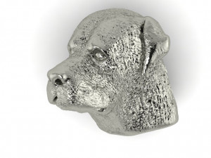 rottweiler head 3D 打印模型