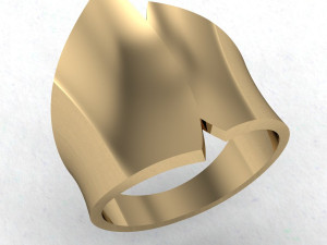 ring abstract form 3D 打印模型