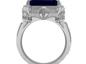 man ring with a with dragons claws 3D-printmodel