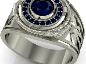 mans ring snakes 3D-Druckmodell