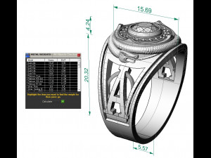 mans ring snakes 3D-Druckmodell