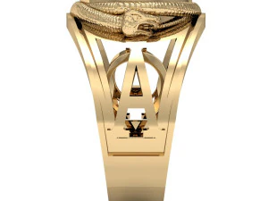 serpientes de anillo para hombre Modelo de impresión 3D