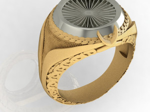 man ring aviator 3D-printmodel