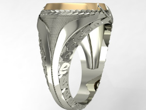 man ring aviator 3D-printmodel