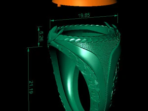 man ring aviator 3D Print Model