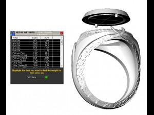 man ring aviator 3D-printmodel