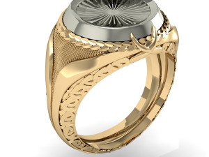 man ring aviator 3D-printmodel