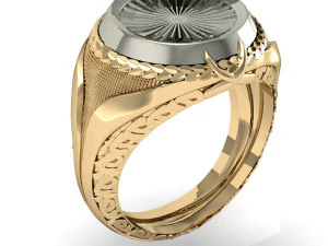 man ring aviator 3D Print Model