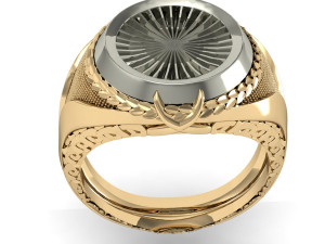 man ring aviator Modèles 3D en vedette