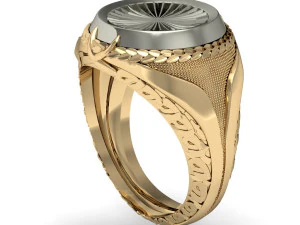 man ring aviator 3D Print Model