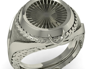 man ring aviator 3D-printmodel