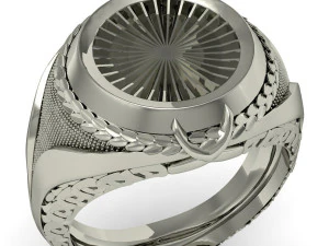 man ring aviator 3D Print Model