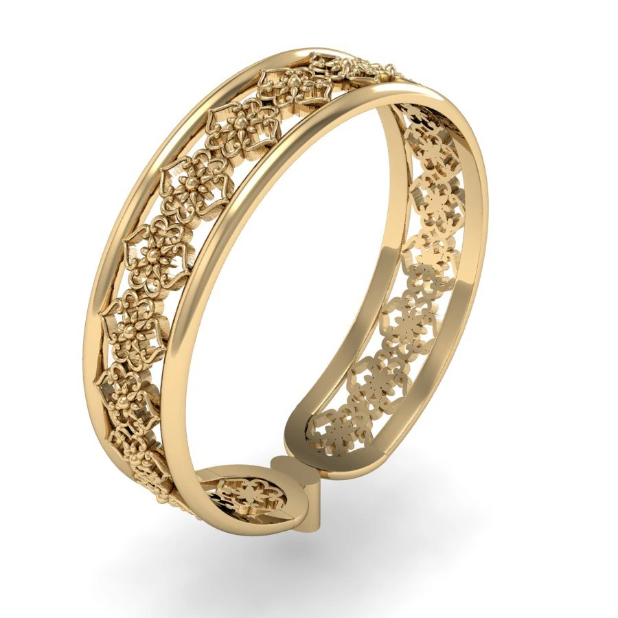 ring with pattern 3D Print Model .c4d .max .obj .3ds .fbx .stl .blend 