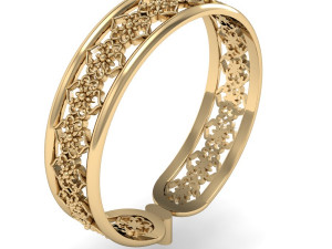ring with pattern 3D Print Model