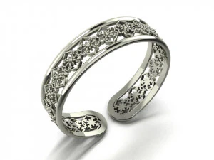 ring with pattern 3D Print Model