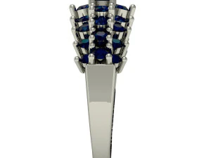 değerli taşlarla dolu y&uuml;z&uuml;k 3D Baskı Modeli