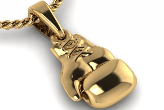pendant boxing glove 3D Druckmodell .c4d .max .obj .3ds .fbx .stl .blend 