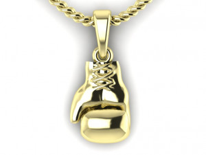 pendant boxing glove 3D Druckmodell