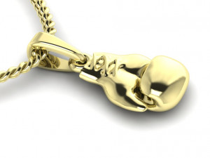 pendant boxing glove 3D Druckmodell