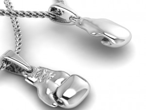pendant boxing glove 3D Druckmodell