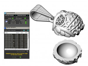 pendant owl Modello di stampa 3D