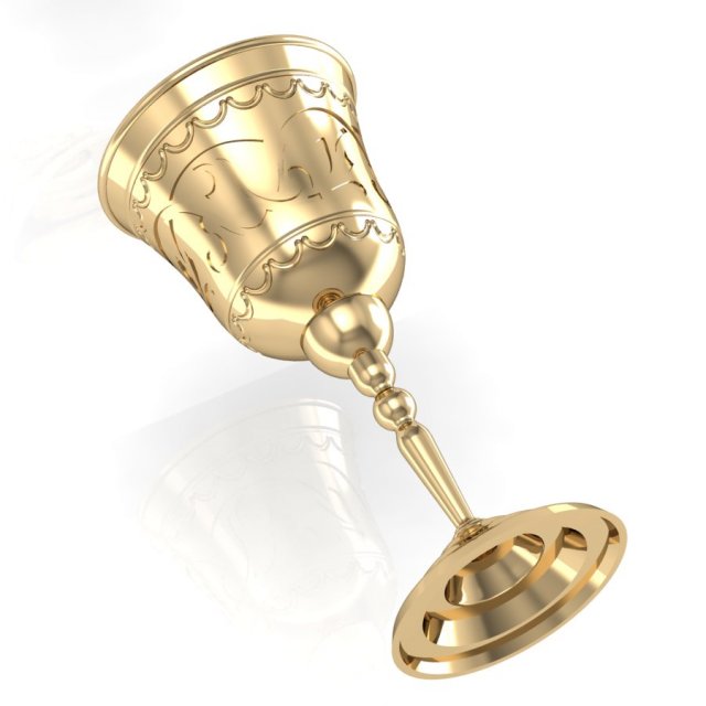 glass cup 3D Print Model .c4d .max .obj .3ds .fbx .stl .blend 