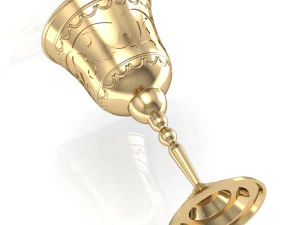 कांच का कप 3D प्रिंट मॉडल