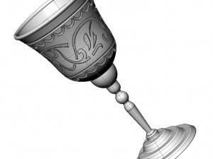 glass cup 3D Print Model
