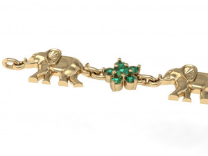 bracelet elephant 3D Print Model