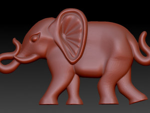 bracelet elephant 3D Print Model