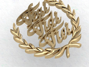 heraldic veni vidi vici Model Cetak 3D