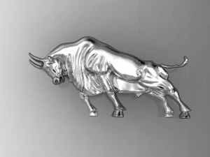 angry bull 3D Print Model