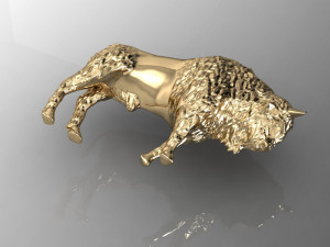 bison 3D 프린트 모델