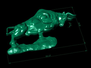 bull relief 3D Print Model