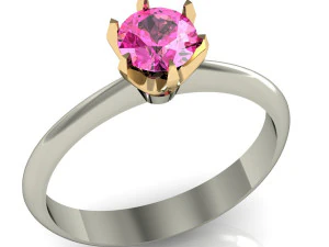 engagement ring 3D Print Model