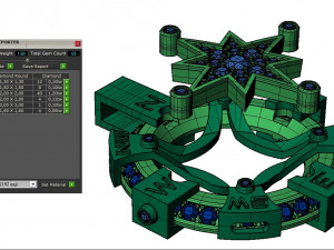 rose of wind pendant 3D Baskı Modeli