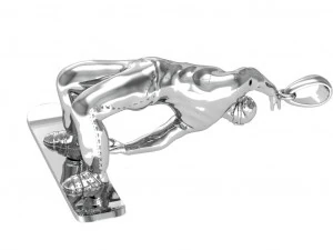 pendant snowboarder 3D Print Model
