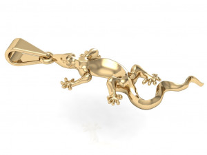 pendant lizard 3Dプリントモデル