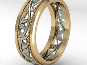 beautiful engagement ring 3D Print Model