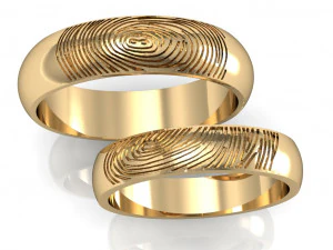 2 fashion rings 3D Print Model