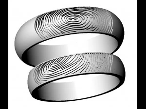 2 fashion rings 3D Print Model