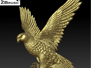 호크 펜던트 3D 프린트 모델