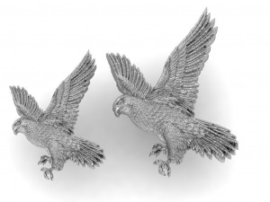 hawk pendant Modelo de impresión 3D