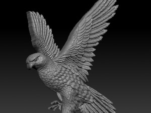 hawk pendant Modelo de impresión 3D