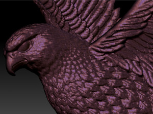 hawk pendant Modelo de impresión 3D