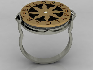 fashion ring 3D 프린트 모델