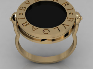 fashion ring Modelo de Impressão 3D