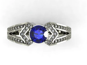 fashion ring 3D Print Model
