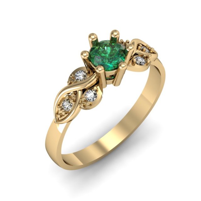 fashion ring Model Cetak 3D .c4d .max .obj .3ds .fbx .stl .blend