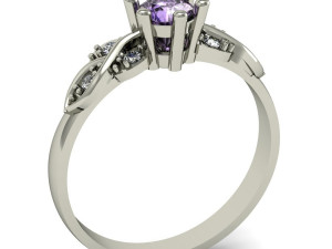 fashion ring Model Cetak 3D